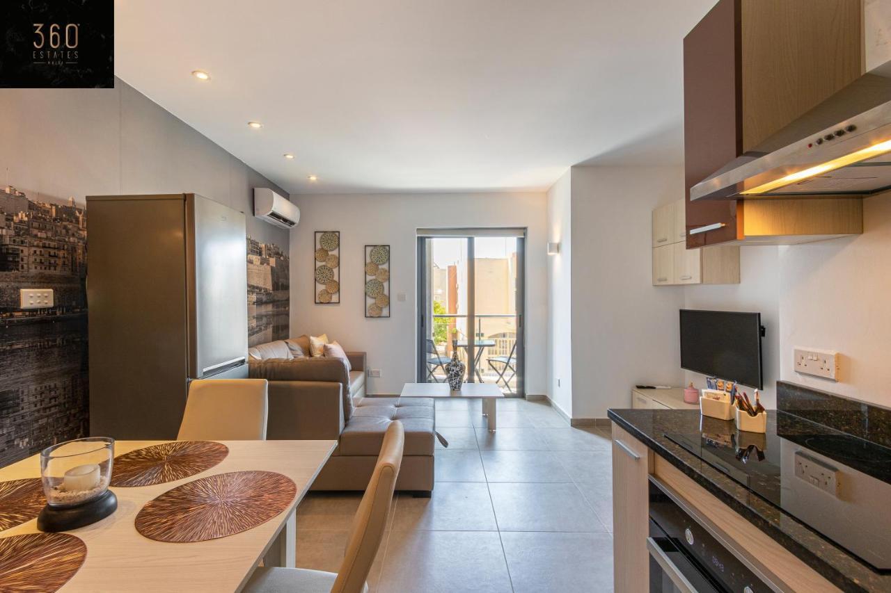 High-End Central Apt With Comfy Bed & Super Wifi By 360 Estates San Gwann Exterior photo