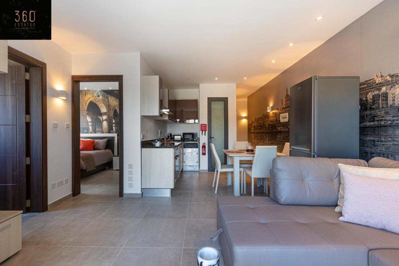 High-End Central Apt With Comfy Bed & Super Wifi By 360 Estates San Gwann Exterior photo